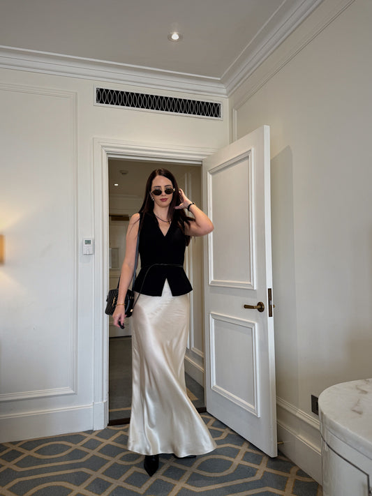 All natural fibres Silk Skirt